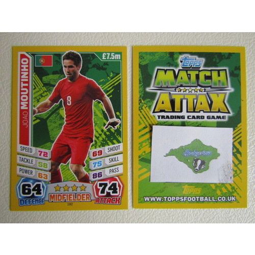Match Attax 2014 Brasil World Cup Football Cards132-139 G Variants (EB2)