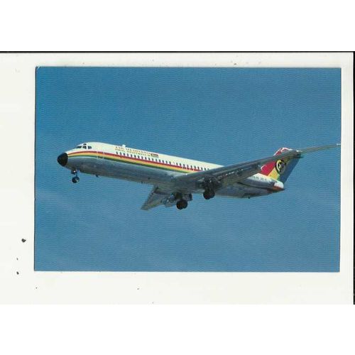 Aviation AIR VANUATU DC9-31 Postcard by Aironautica (PC-012)