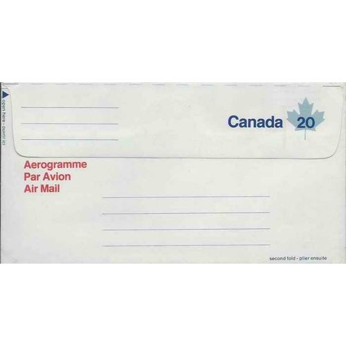 Canada #A56 Aerogram Airletter Sheet MINT