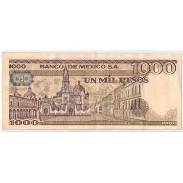 Banco De Mexico 1000 pesos TK series 1982