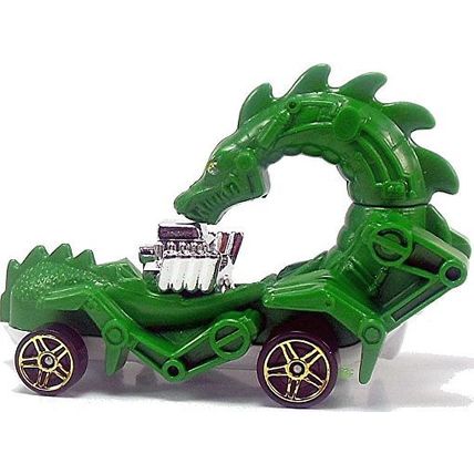 Hot Wheels - Rodzilla: HW City 2014 - HW Medieval Rides #66/250 *Green Edition*