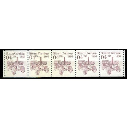 2451 4c Steam Carriage Fine MNH Dry Gum PNC 1/5 P0788