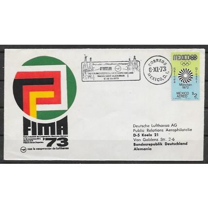 Mexico ( Mexique ) Lettre OBLITERE ( USED )REF 3