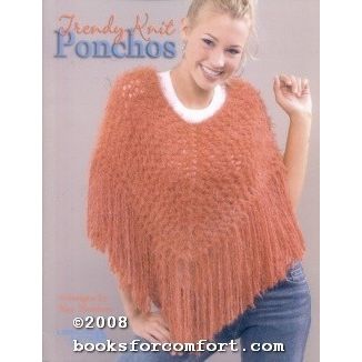 Trendy Knit Ponchos Leaflet 3948
