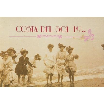 Victorian Ladies Bloomers Long Knickers at Costa Del Sol Postcard