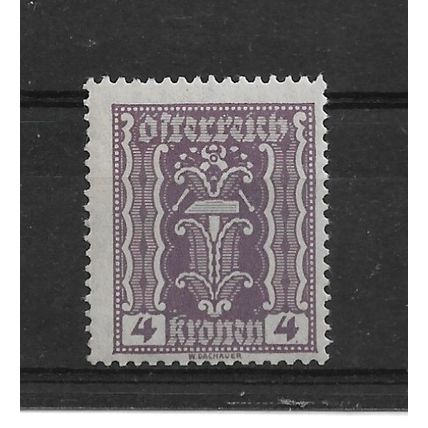 Austria.SG465 4k Pincers and Hammer (Purple).Mounted Mint.Aug22b