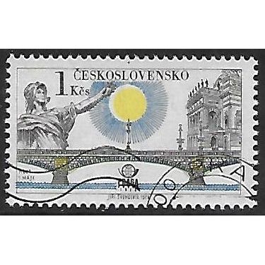 Mi 2447: 1 Kč multicoloured PRAGA 1978 International Stamp Exhibition
