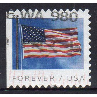 USA 2019 US Flag - APU Booklet Forever Used