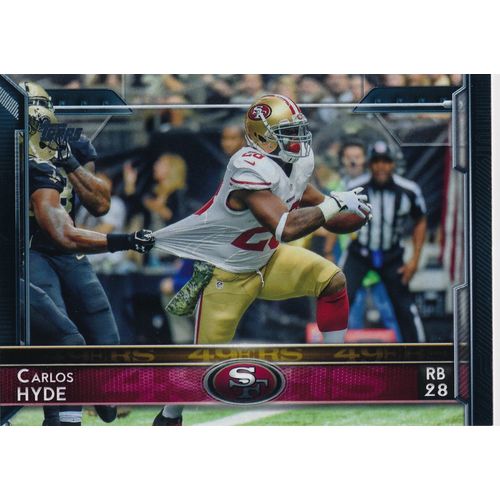 2015 Topps Football 234 Carlos Hyde San Francisco 49ers