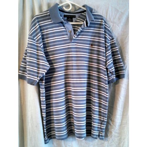 Tommy Hilfiger polo jersey all cotton shirt xxl casual short sleeve US large 2XL