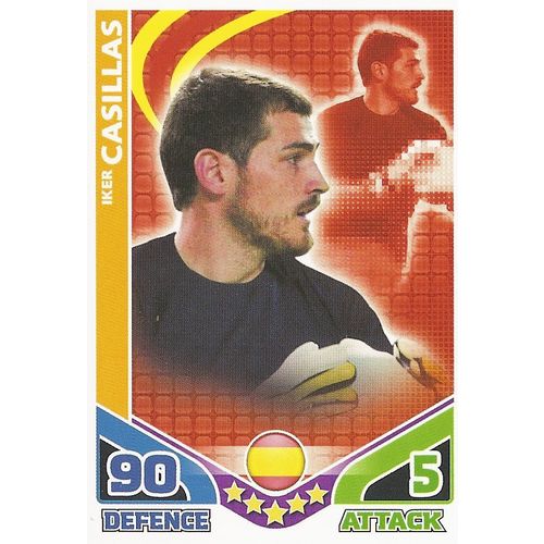 Match Attax - World Cup 2010: Spain - Goalkeeper, Casillas