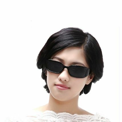 Small Hole Vision Correction Eyesight Improvement Care Exercise Eyewear Glasses