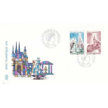 Luxembourg 1979 Tourism FDC special cancel Unaddressed VGC