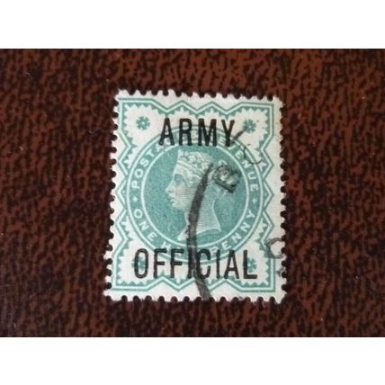 1900 GB Queen Victoria SGO42 1/2d Army Official fine used stamp