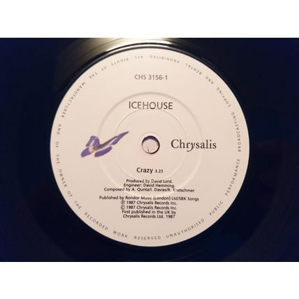 ICEHOUSE – CRAZY - 7" SINGLE