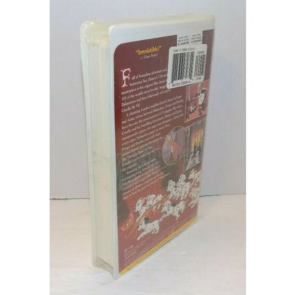 Walt Disney's Masterpiece 101 Dalmatians VHS Tape New Sealed Clamshell