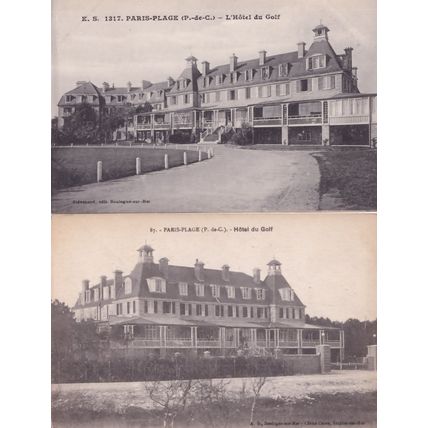 Belle Isle En Terre Chateau 2x Antique French Postcard s