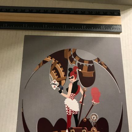 DC Comics Harley Quinn Oversized Art Print Card