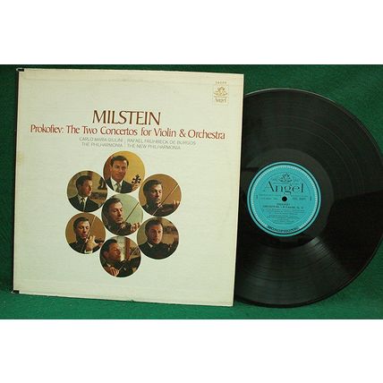 Milstein/Giulini/Burgos - Prokofiev: The Two Con. For Violin - ANG 36009 - NM