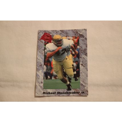 Michael Stonebreaker 1991 Classic Four Sport NO. 223