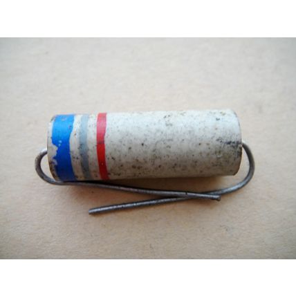 6.8KΩ Carbon Ceramic Erie 5 Watt Resistors x5. New Old Stock. For Valve Amp