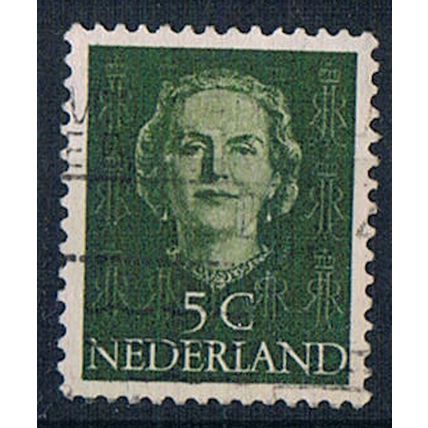 Netherlands 1949 SG684 ne143 Queen Juliana 5c Used Stamp