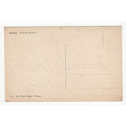 Hotel Brufani Perugia Postcard Italy