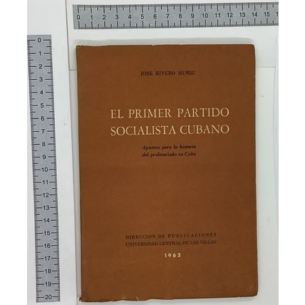 El Primer Partido Socialisto Cubano