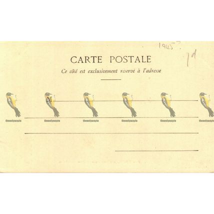 Nice, Promenade Des Anglais, France, Giletta 8 Antique Postcard