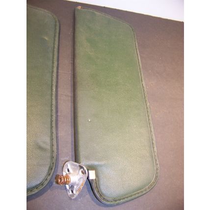 1974 Dodge Dart Green Sunvisors OEM 2877046 72 73 75 76 Plymouth Duster