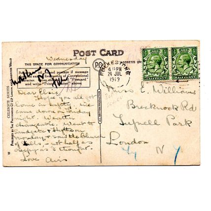 46176 Folkestone: Tollgate, Leas & Lower Sandgate Road - Postally Used - 1913