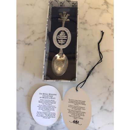 Mason & Riley Royal Collection Silver Plated Spoon, Charles & Diana Wedding