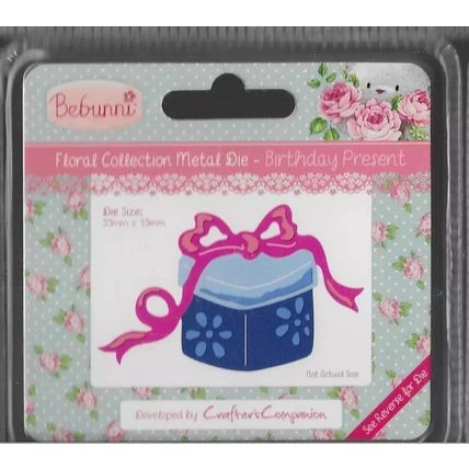Crafter's Companion. Bebunni. Birthday Present Die. Die Cutting Cardmaking