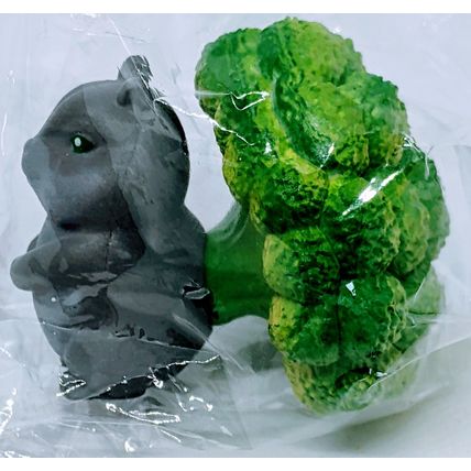 Vegetable Fairy Ground Hog Brocolli Figurine