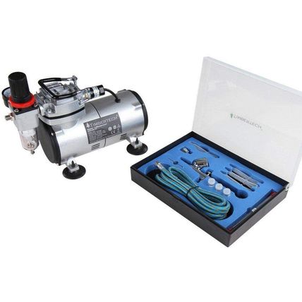 TIMBERTECH Airbrush Kit with Compressor, Multi-Purpose Airbrush Compressor Set,