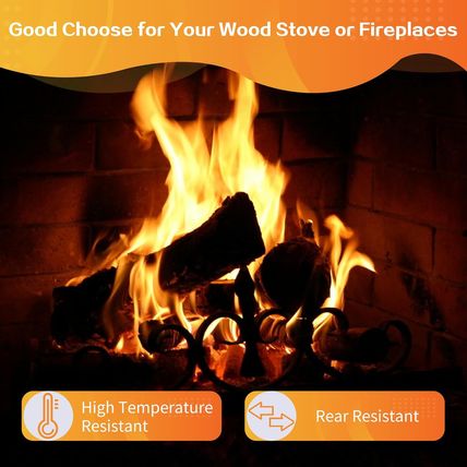 12PCS Woodstove Firebricks, Fire Bricks, Size 9" X 4-1/2" X 1-1/4", Fire Bricks
