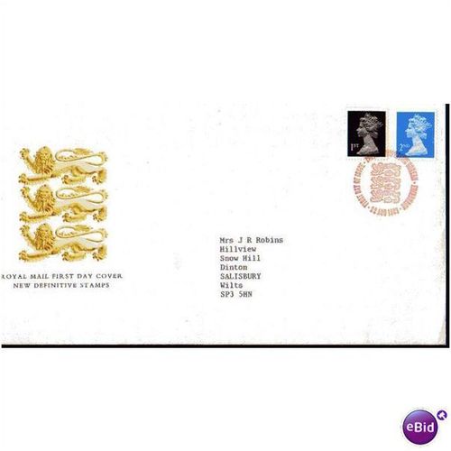 1989 ' N.V.I MACHIN F.D.C (BUREAU CANCELLED) (EBID448)