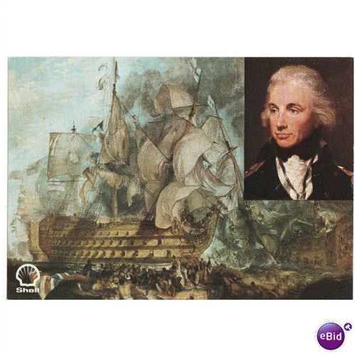Shell Great Britons Card 1972 : HORATIO NELSON 1758-1805