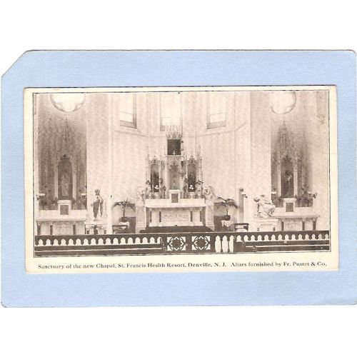 New Jersey Denville Sanctuary Of The New Chapel St Francis Health Resort A~2081