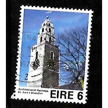 IRELAND 1975 6p TOWER OF ST ANNES CHURCH SG379 FINE USED