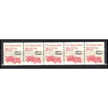 2264 20.5c Fire Engine Very Fine MNH Dry Gum PNC 1/5 AA0509