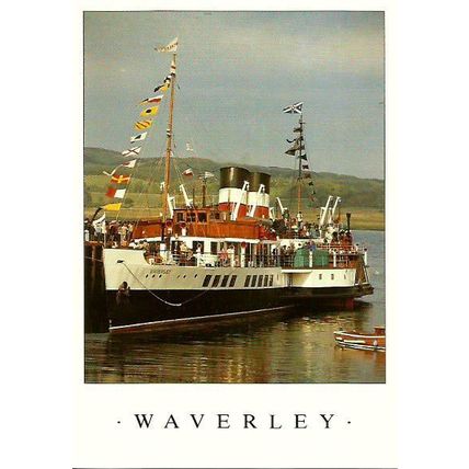 Waverley Excursions PS WAVERLEY Postcard (Firtree TSC62)
