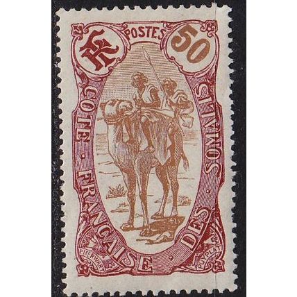 FRANZ.SOMALIA [1909] MiNr 0077 ( */mh )