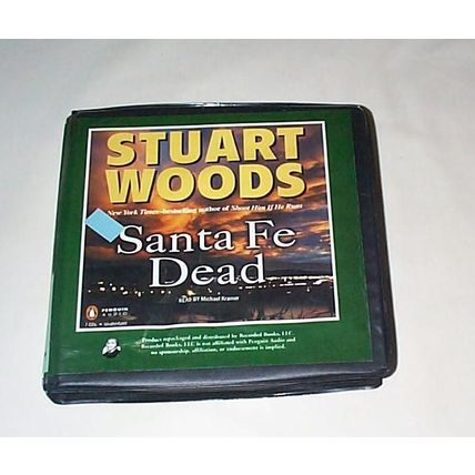 Stuart Woods - - Audiobook - - Santa Fe Dead - - 7 CD's - - Unabridged