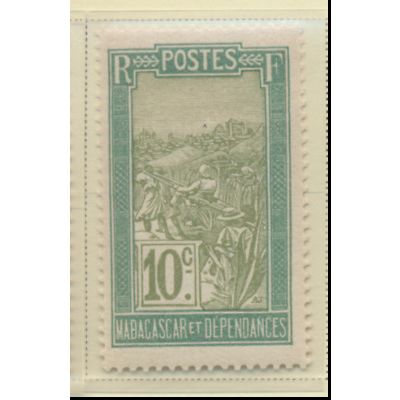 Madagascar Stamp Scott #85, Mint Hinged