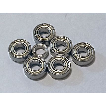 (7pcs) TAMIYA PORSCHE 956 Metal Sealed Ball Bearing Set