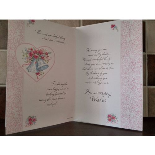 On Your wedding Anniversary - Large Card #1