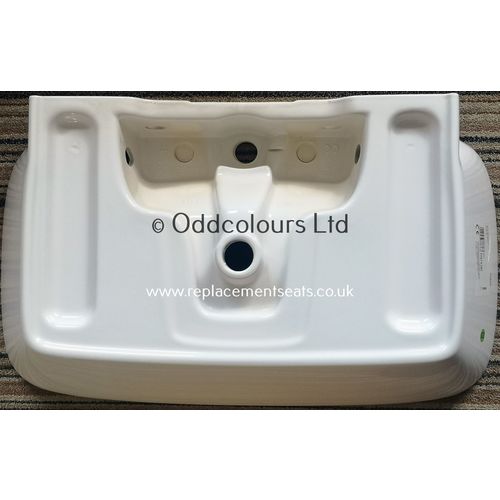 Twyford Vello 80cm 1TH Basin VO4741WH