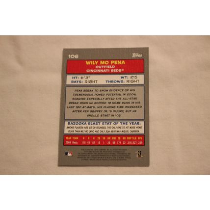 Wily Mo Pena 2005 Bazooka MINI NO. 106