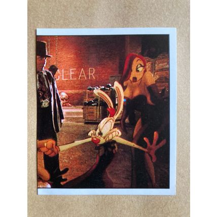 Who Framed Roger Rabbit Sticker # 179 (A) unused 1988 Panini Disney